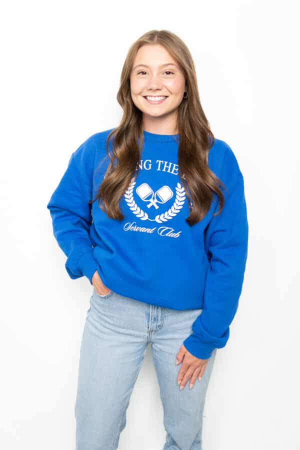 Serving the Lord Pickleball Sweater - Image 2