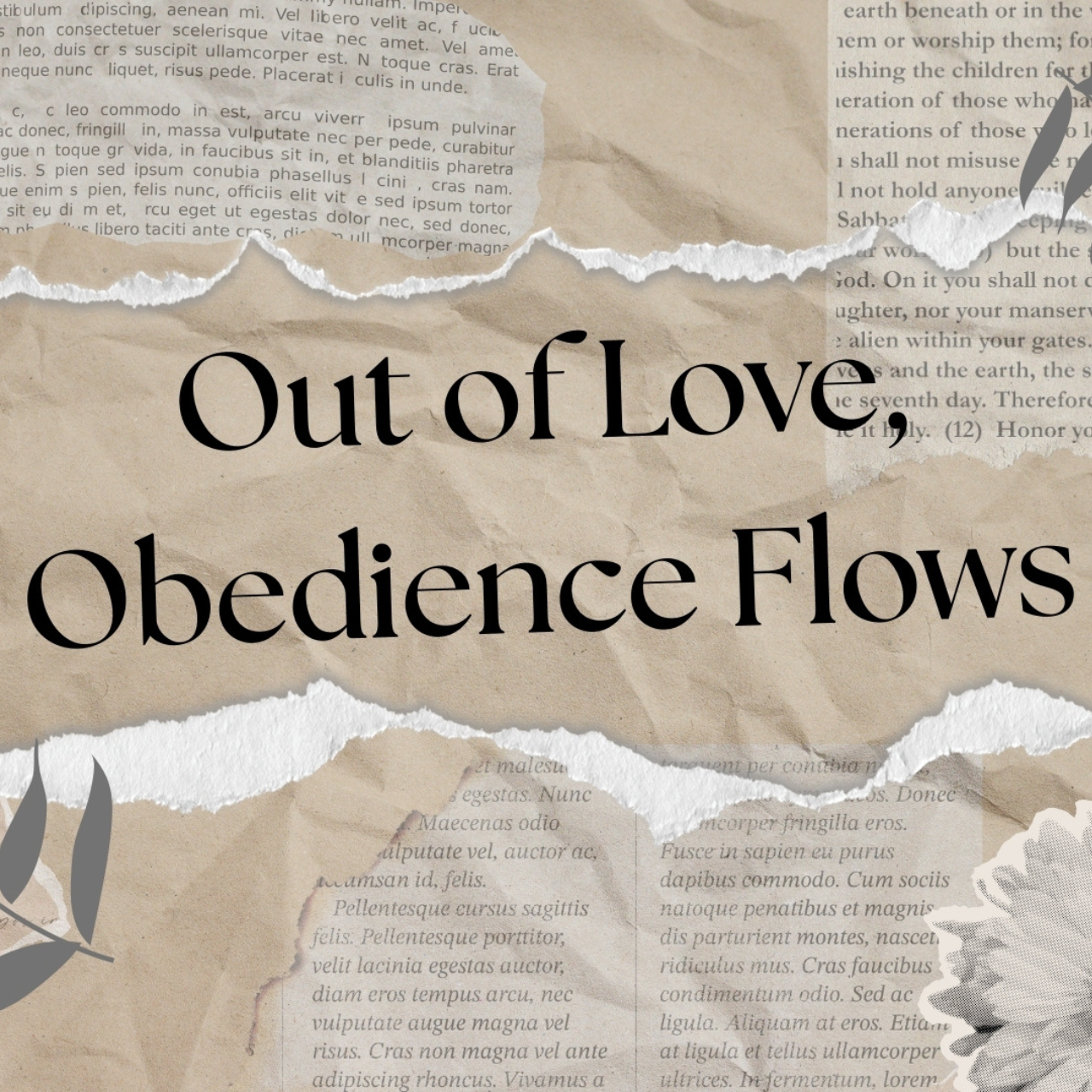 Read more about the article Out of Love, Obedience Flows By Carolyn Castro